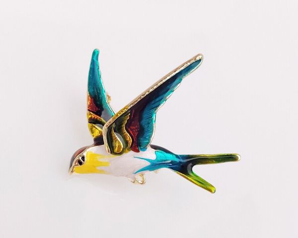 Brooch Bird