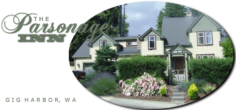 The Parsonage, Gig Harbor Bed and Breakfast, Lodging, Accommodations, Inn, Hotel, Motel