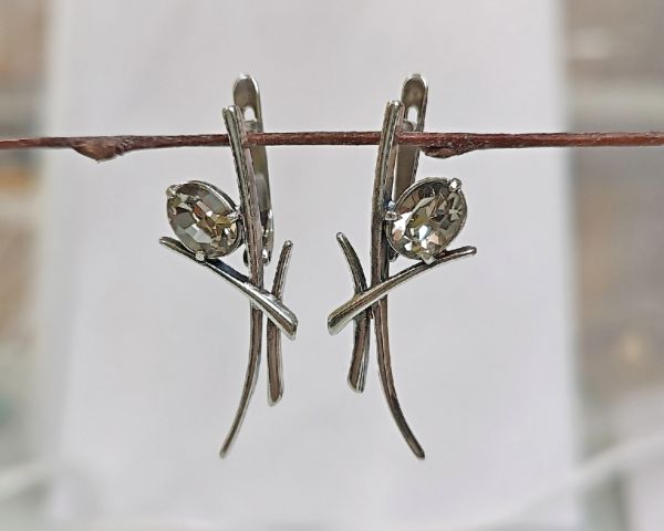 Earrings "Stroke"