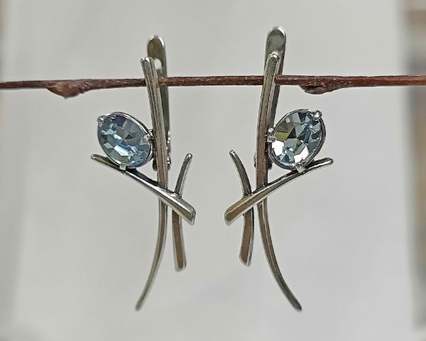 Earrings "Stroke"