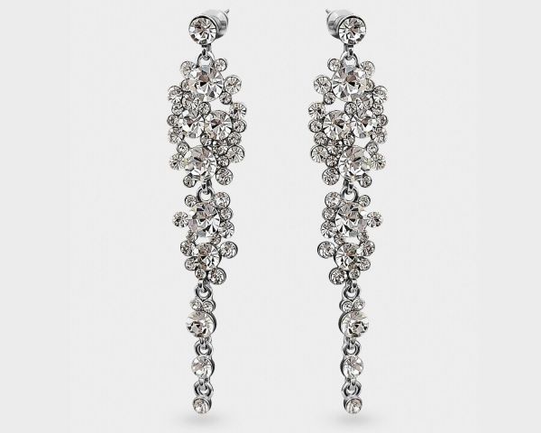 Earrings with Czech crystals