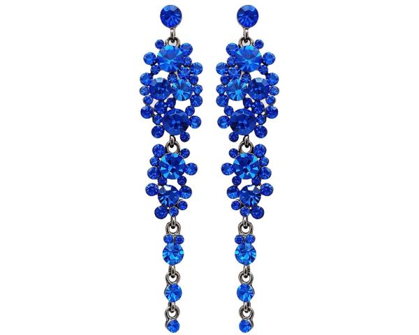 Earrings with Czech crystals