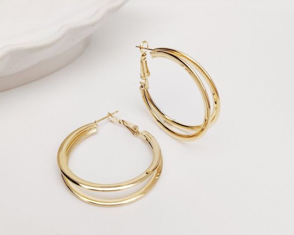 Hoop earrings