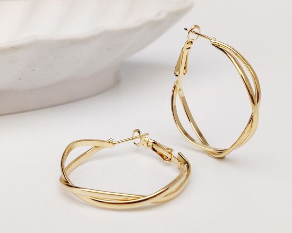 Hoop earrings