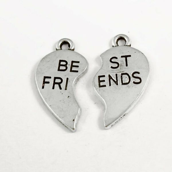 Set of pendants "BEST FRIENDS" (without bail) X 737