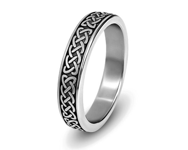 Men's steel ring