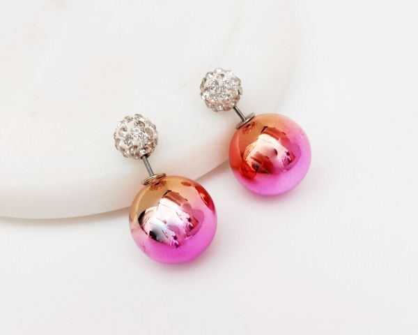 Dior style earrings