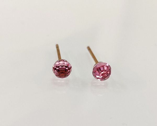 Earrings with Swarovski crystals