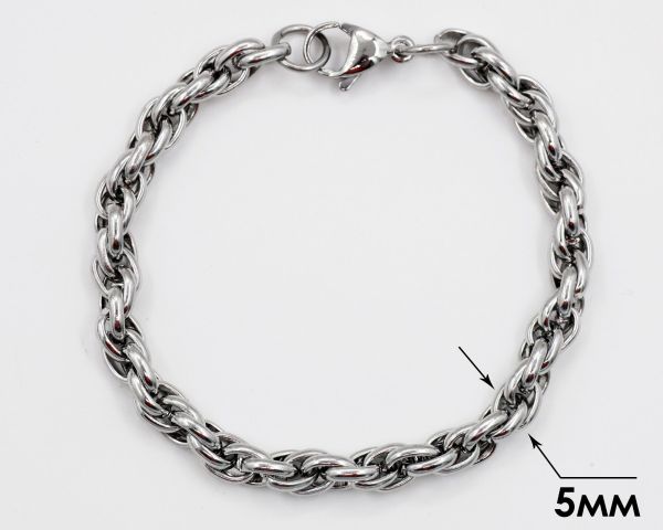 Steel bracelet