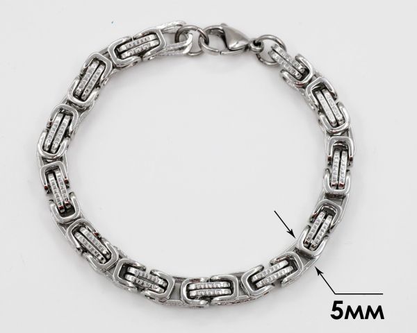 Steel bracelet