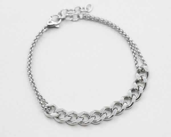 Steel bracelet