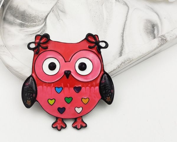 Owl Brooch