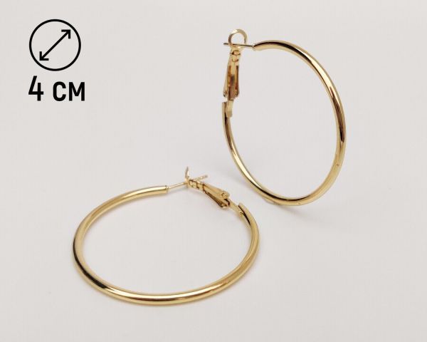 Hoop earrings