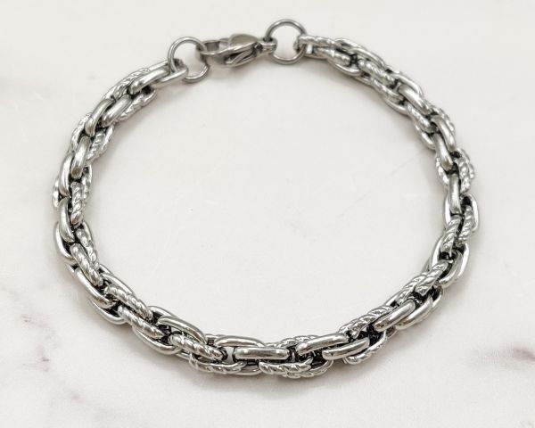 Steel bracelet