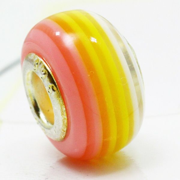 Charm Bead/Colored Striped X 249