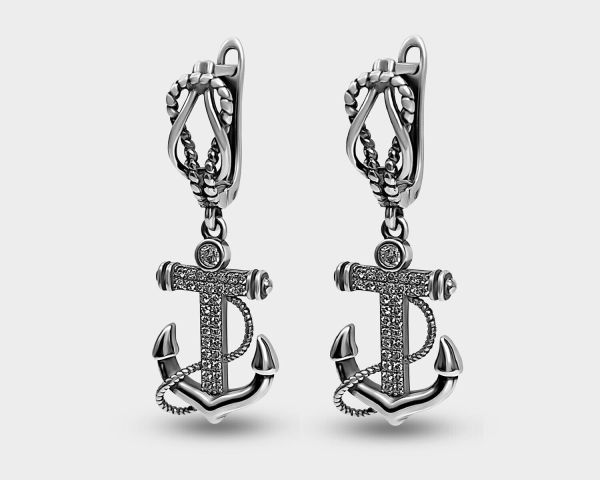 Earrings "Marine"