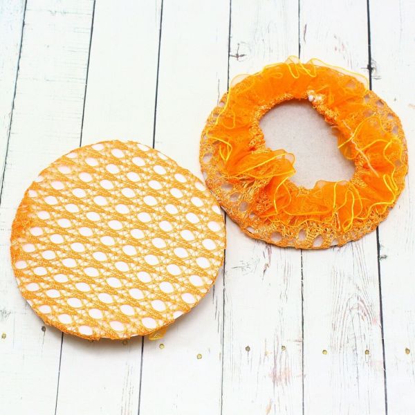 Hair net orange 0013-1