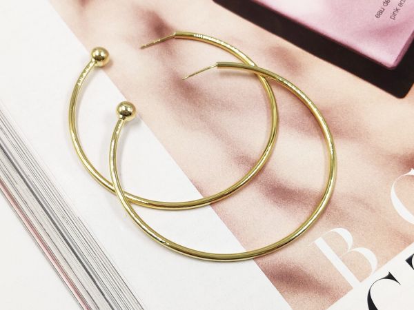 Hoop earrings