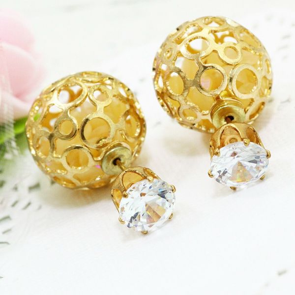 Earrings in Dior style E103940078