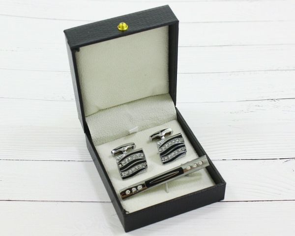 Set Tie Clip and Cufflinks F465712007420