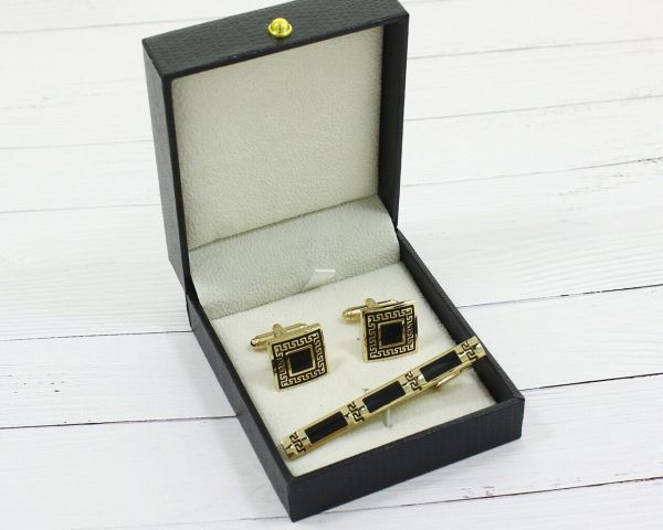 Set Tie Clip and Cufflinks F46879907360