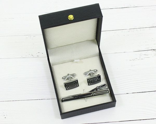 Set Tie Clip and Cufflinks F46779907360