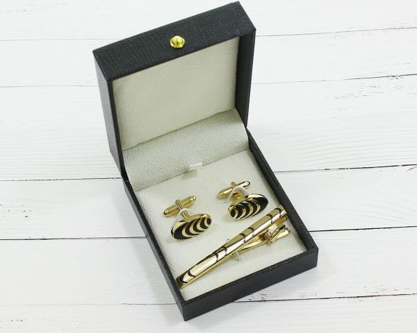 Set Tie Clip and Cufflinks F47079907360