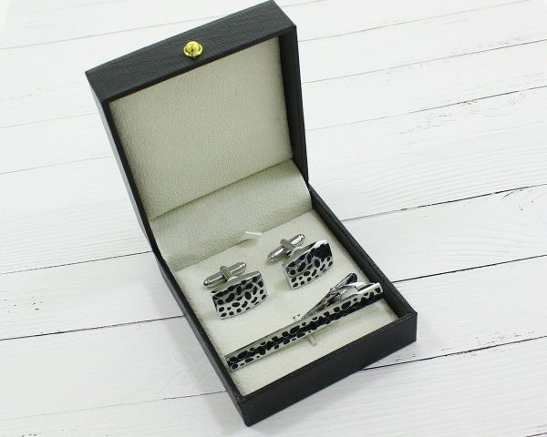 Set Tie Clip and Cufflinks F47379907360