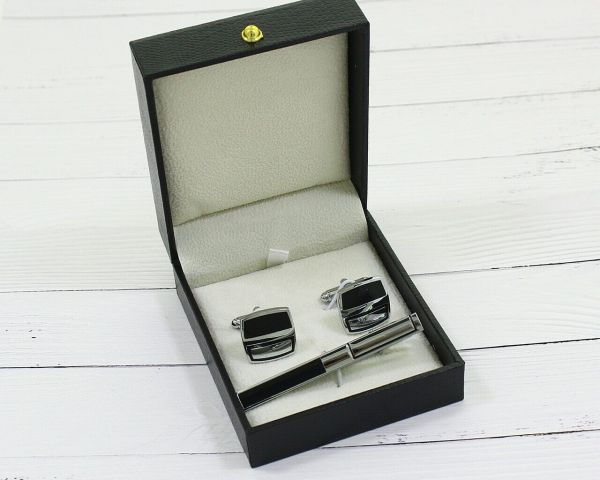 Set Tie Clip and Cufflinks F47579907360