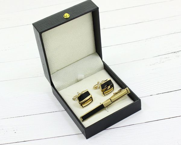 Set Tie Clip and Cufflinks F47479907360