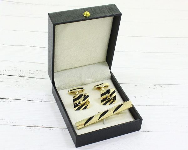 Set Tie Clip and Cufflinks F481711007395