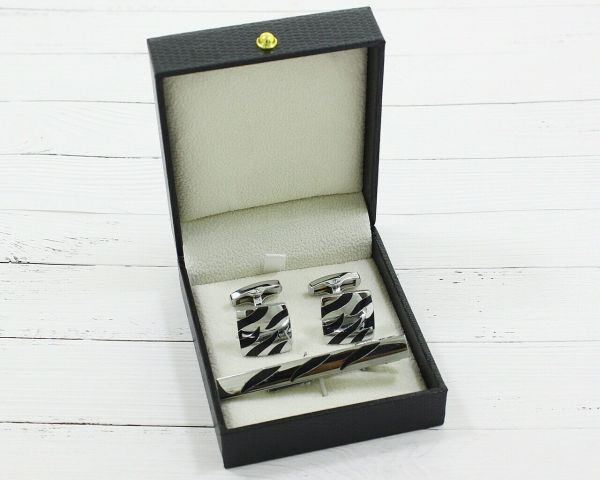 Set Tie Clip and Cufflinks F480711007395