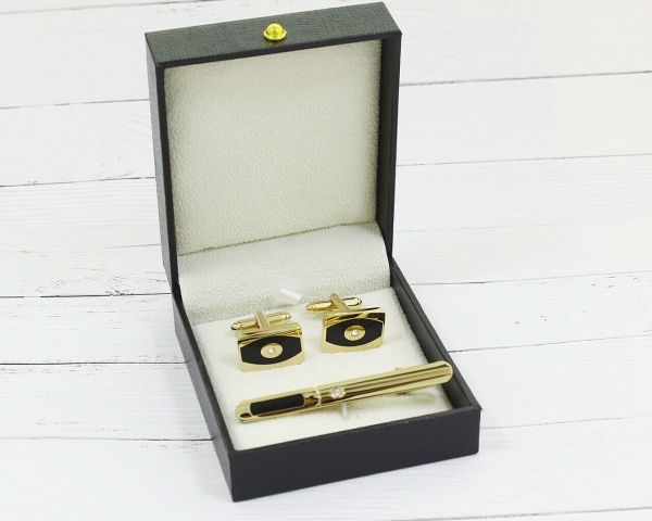 Set Tie Clip and Cufflinks F483711007370