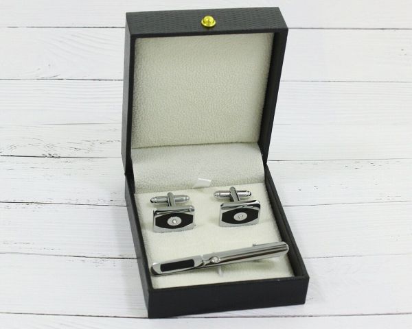 Set Tie Clip and Cufflinks F482711007370