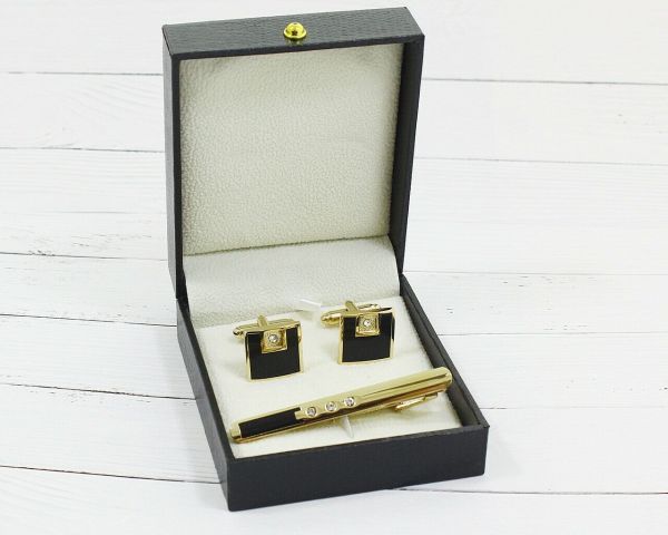 Set Tie Clip and Cufflinks F484711007370