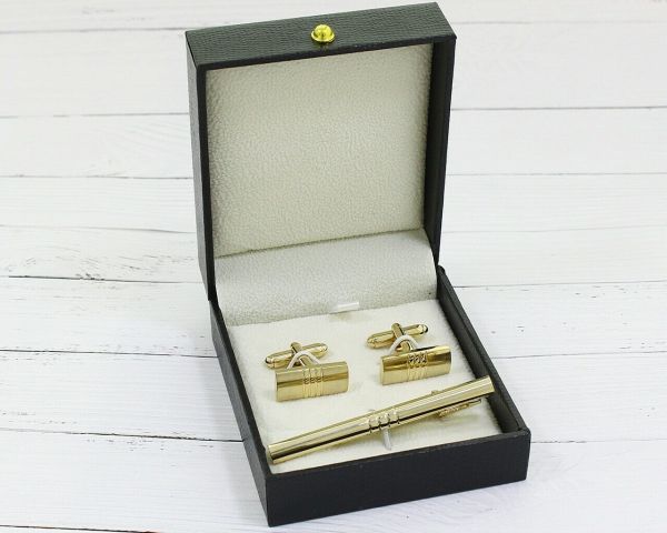 Set Tie Clip and Cufflinks F48979507340