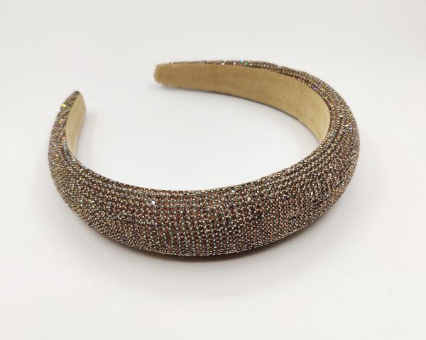 Hairband with rhinestones