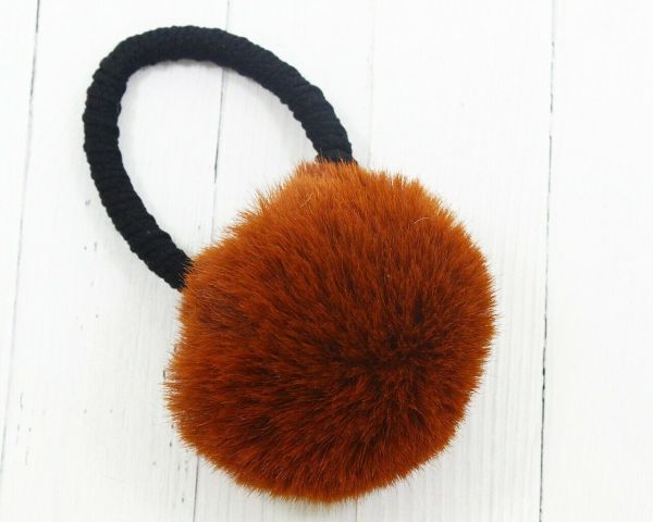 Fur hair band F17477100729