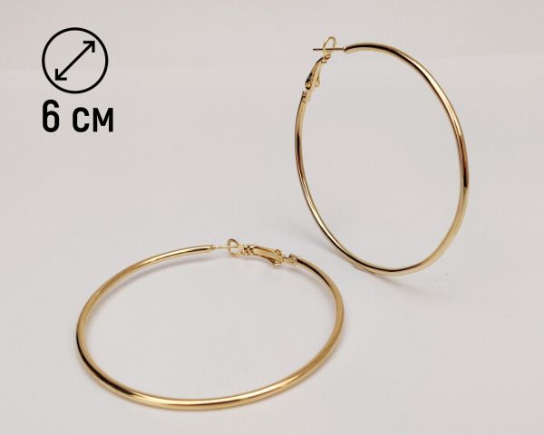 Hoop earrings