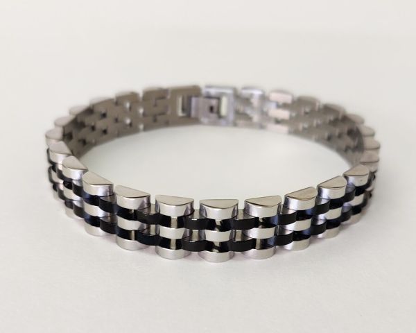 Steel bracelet