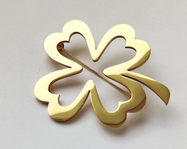 Brooch Clover