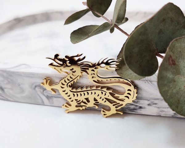 Brooch Dragon