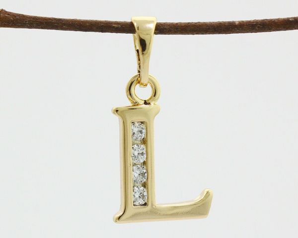 Pendant letter "L" F25877190789