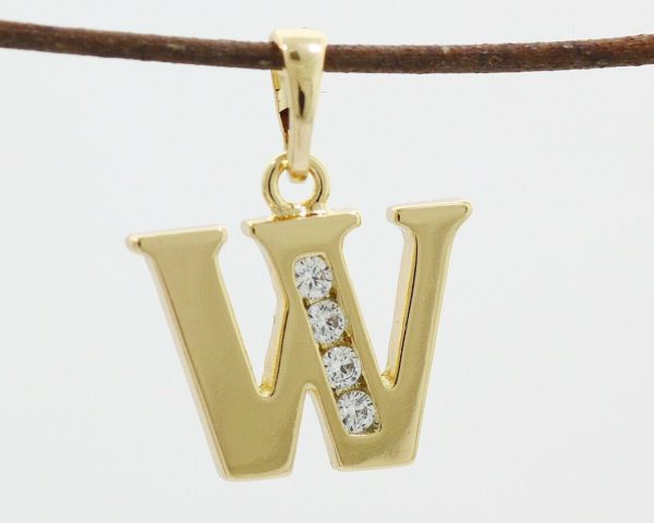 Pendant letter "W" F26077190789