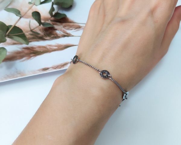 Steel bracelet