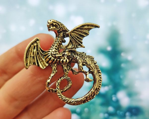 Brooch Dragon