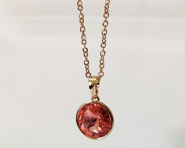 Pendant with Swarovski crystals