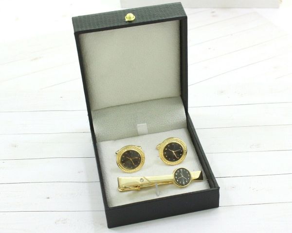 Set Tie Clip and Cufflinks F490711007380