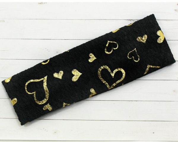 Heart Headband (Black)