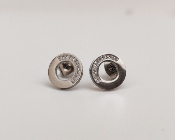 Steel earrings